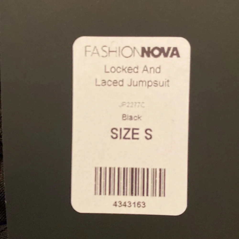 Fashion Nova Locked and Laced Jumpsuit - Picture 8 of 9